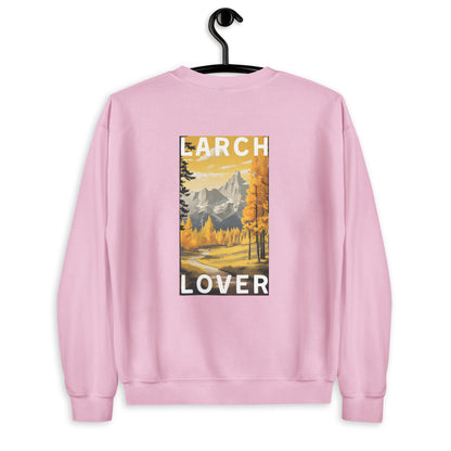 Larch Lover Vintage Park Poster Unisex Sweatshirt