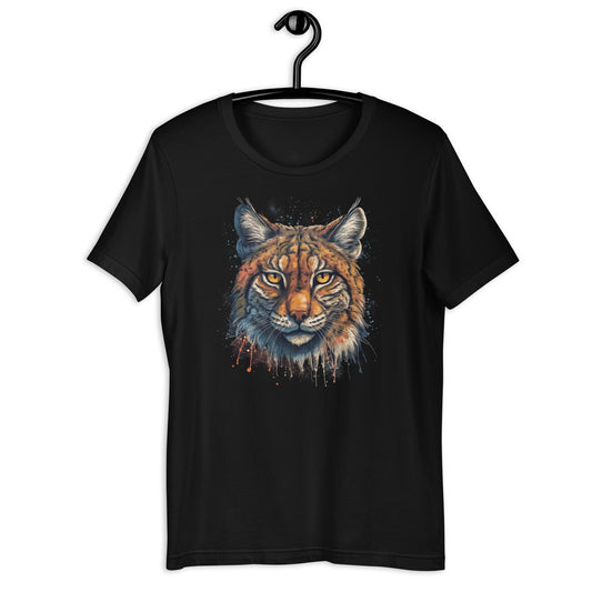 Animal Soul Stare: The Elusive Lynx Unisex T-Shirt