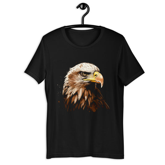 Animal Soul Stare: The Majestic Bald Eagle Unisex T-Shirt