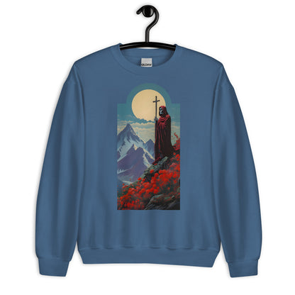 Grim Reaper in the Mountains Unisex Sweatshirt