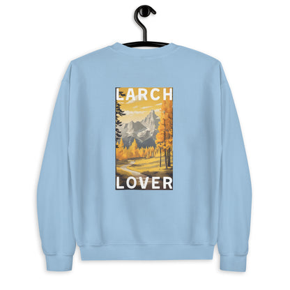 Larch Lover Vintage Park Poster Unisex Sweatshirt