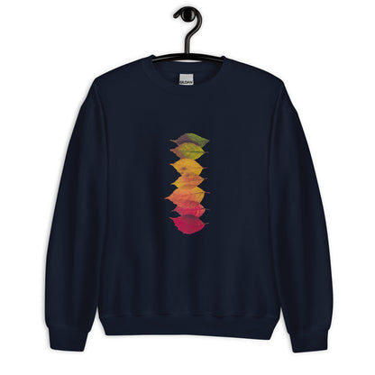 Fall Leaves Gradient Unisex Sweatshirt