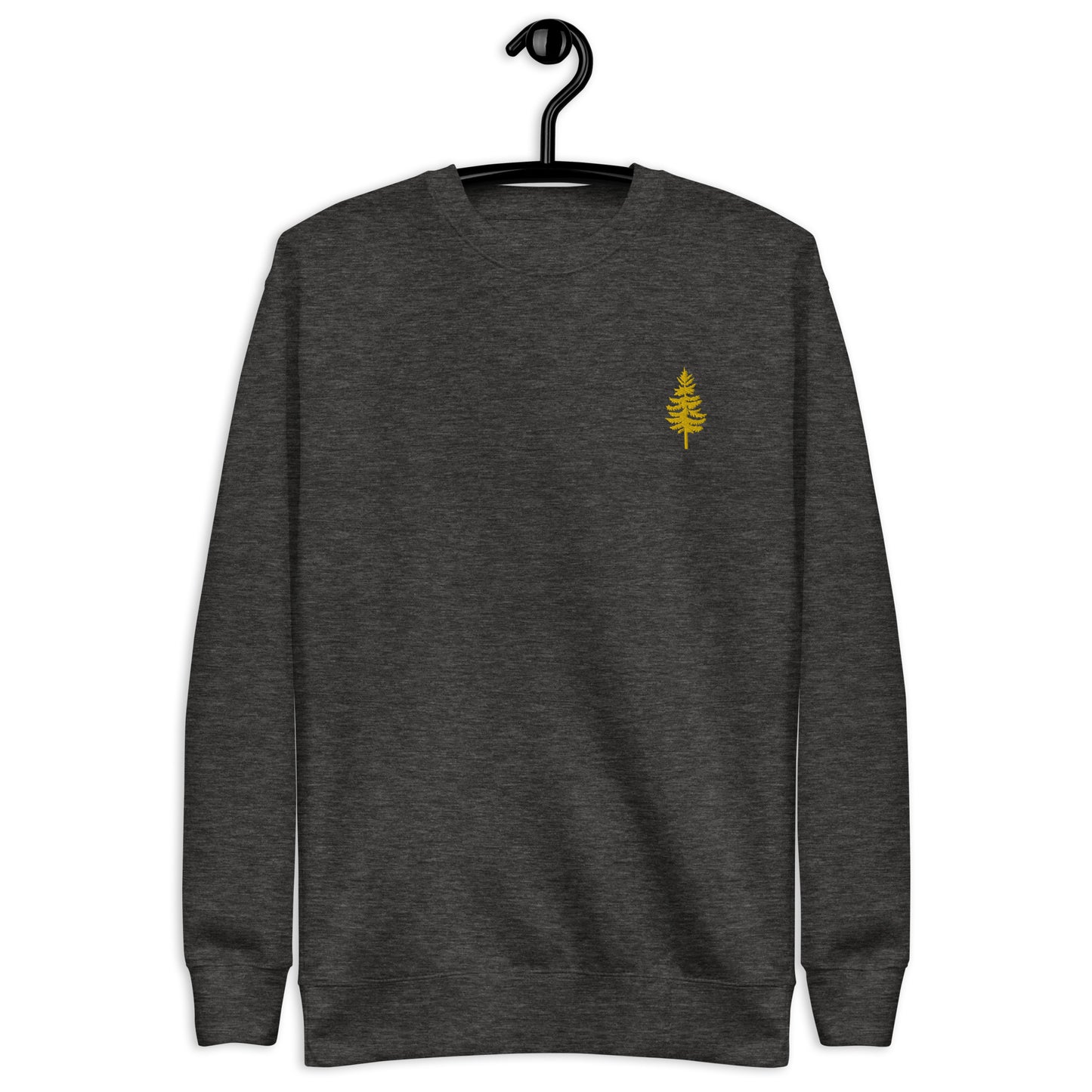 Embroidered Yellow Larch Tree Unisex Sweatshirt