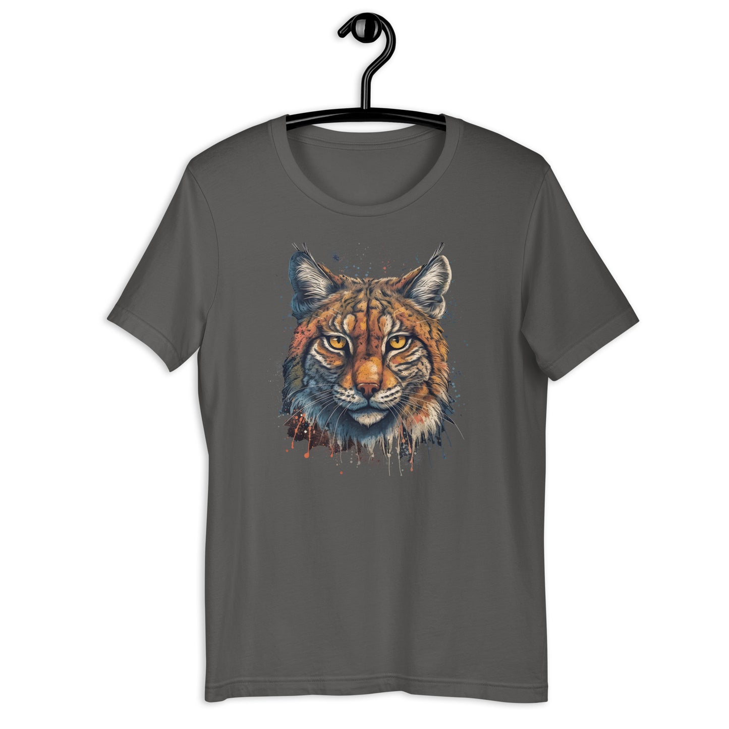 Animal Soul Stare: The Elusive Lynx Unisex T-Shirt