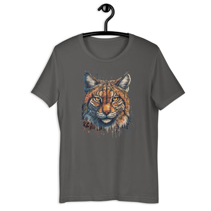 Animal Soul Stare: The Elusive Lynx Unisex T-Shirt