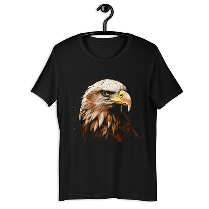 Animal Soul Stare: The Majestic Bald Eagle Unisex T-Shirt