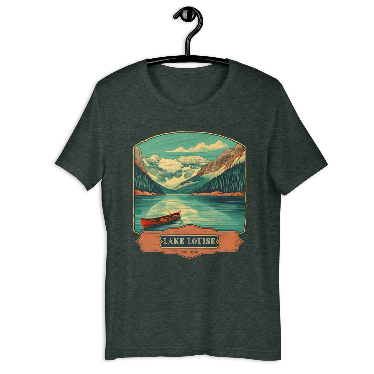 Vintage Lake Louise Unisex T-Shirt