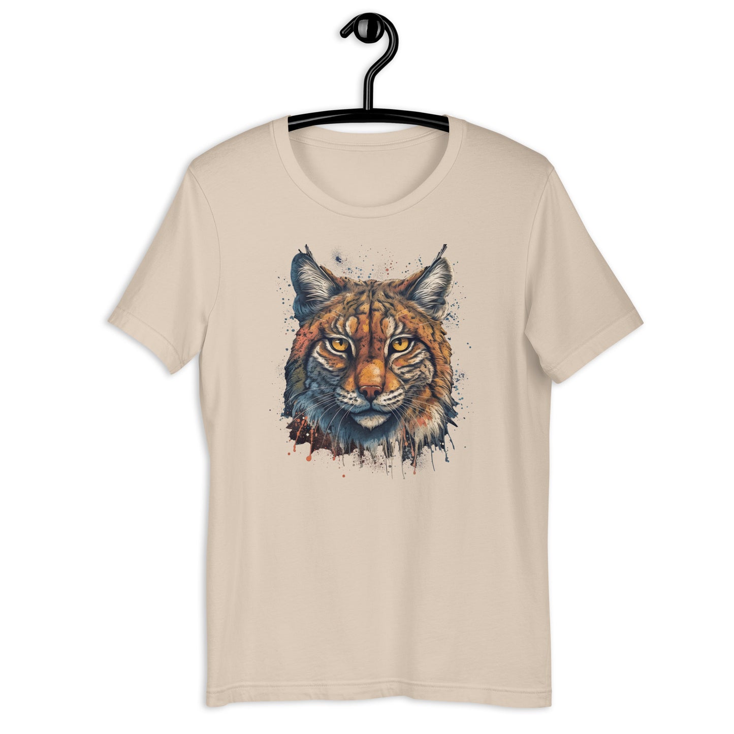 Animal Soul Stare: The Elusive Lynx Unisex T-Shirt