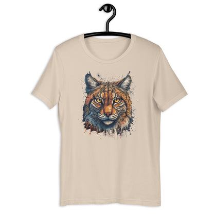 Animal Soul Stare: The Elusive Lynx Unisex T-Shirt