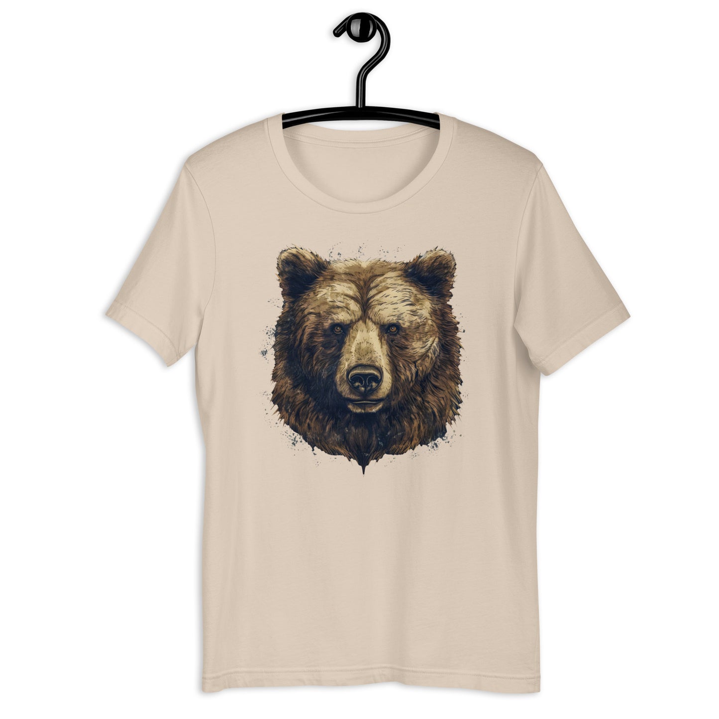 Animal Soul Stare: The Mighty Grizzly Bear Unisex T-Shirt